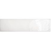 Настенная плитка Decocer С0003915 Tivoli White 10x40 белая глянцевая под кирпич / моноколор