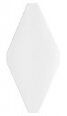 Настенная плитка Adex ADNE8051 Rombos Rombo Liso Blanco Z 10x20 белая глянцевая моноколор