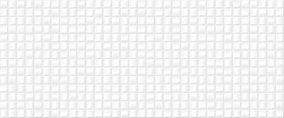 Настенная плитка Gracia Ceramica 010100001231 Sweety white mosaic wall 02 250х600 белая глянцевая под мозаику