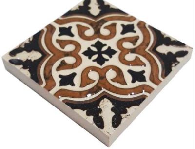Напольная вставка Роскошная мозаика ВК 17 6x6 Марокко керамическая матовая/глянцевая