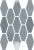 Настенная плитка APE Ceramica 07975-0003 Harlequin Sky 10x20 голубая глянцевая моноколор