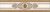 Бордюр Eurotile Ceramica 356 Eclipse Beige 7x30 бежевый глянцевый с орнаментом