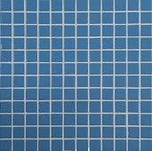 Мозаика Vidrepur С0001693 Colors 102 (на сцепке) 31.7х39.6 голубая глянцевая моноколор, чип 25x25 квадратный