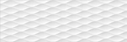 Настенная плитка Kerama Marazzi 13058TR Турнон 30х89.5 (10.5 мм) белая матовая / рельефная моноколор с орнаментом