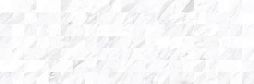 Настенная плитка Laparet 17-30-01-1194 х9999132731 Terma 60x20 белая глазурованная матовая / неполированная под мозаику / под мрамор