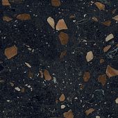 Керамогранит Marjan Tile 8363 Hubble Galaxy 100x100 черный полированный под камень