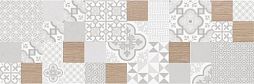 Декоративная плитка EM-TILE УТ-00009486 Neo Deco Patch 20x60 комбинированная матовая орнамент