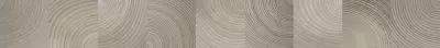 Бордюр Керамин Шиен 2Д 75x8.1 серый матовый под мозаику