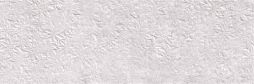 Настенная плитка Gracia Ceramica 010101004982 Aneta grey light wall 01 300х900 белая матовая флористика