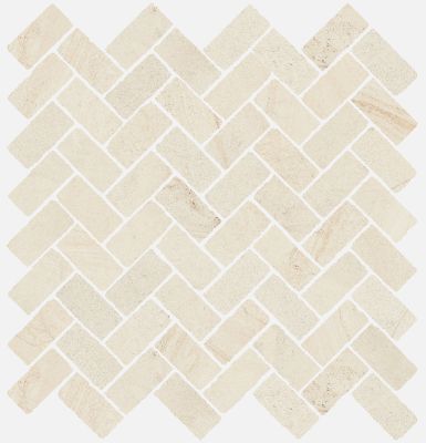 Керамогранит Italon 620110000096 Рум Стоун Уайт Мозаика Кросс окрашенный в массе / Room Stone White Mosaico Cross 31.5X29.7
