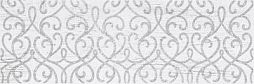 Декоративная плитка Laparet 17-03-01-1195-0 х9999132717 Pub 60x20 белая глазурованная матовая / неполированная под мрамор / с узорами