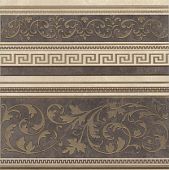 Декор Kerama Marazzi HGD\A112\SG1596L Орсэ 40.2x40.2 коричневый матовый с орнаментом / узоры