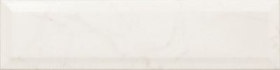 Настенная плитка Equipe 23086 Carrara 30x7.5 белая матовая под камень