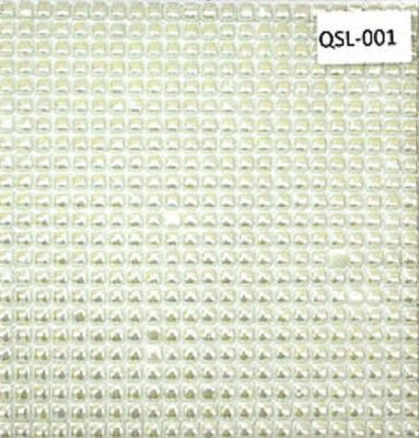 Мозаика Gidrostroy Glass Mosaic QSL-101 30x30 стеклянная белая глянцевая, чип 10x10 квадратный