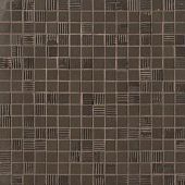 Мозаика Fap Ceramiche Mat&More fOW6 Brown Mosaico 30.5x30.5 коричневая матовая под камень