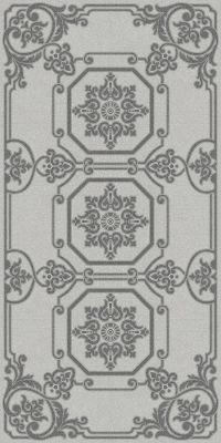 Декор Kerama Marazzi VT\A507\SG5918R Про Лаймстоун обрезной 119.5х238.5 серый матовый под камень / орнамент