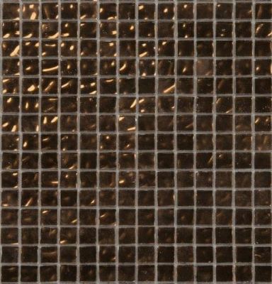 Мозаика Golden Effect HP23R-15 (размер чипа 15x15 мм) 32.7x32.7 коричневая глянцевая моноколор