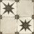 Плитка Peronda 0100328148 FS Star Ara Black 45x45 белая / коричневая матовая под геометрию