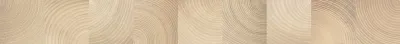 Бордюр Керамин Шиен 3Д 75x8.1 бежевый матовый под мозаику