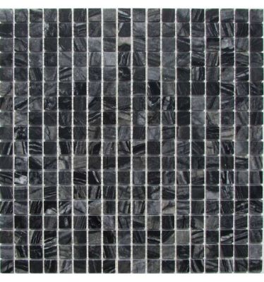 Мозаика FK Marble 35423 Classic Mosaic Imperial Grey 15-4P 30.5x30.5 серая полированная