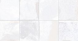 Настенная плитка Geotiles 78802576 Provence White 31.6x60 белая рельефная / глянцевая под бетон / штукатурку