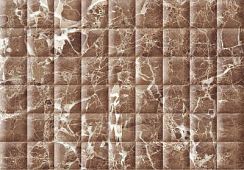 Настенная плитка Axima 26583 Мэдисон 280x400 коричневый глянцевый рельеф