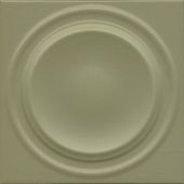 Декоративная плитка Kerama Marazzi OBE005 Аква Альта 2 20x20 зеленая матовая / структурная круг моноколор