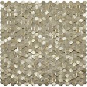 Мозаика Marble Mosaic Mosaic Aluminium 8X15 Aluminium 3D Hexagon Gold 29.6x30.5 золотая глянцевая рельефная под металл, чип 8x14 гексагон