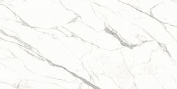 Керамогранит Ariostea UM6L157583 Ultra Marmi BIANCO STATUARIO Luc Shiny 75x150 белый / серый полированный под мрамор