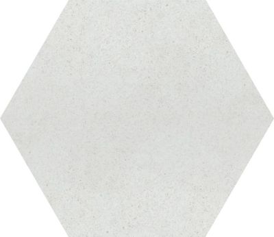 Напольная плитка Cevica Vintage Blanco Hex 25 250x220 серая матовая под под бетон