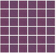 Мозаика ROSE MOSAIC A43 Matrix color 2 (размер чипа 10x10 мм) 31.8x31.8 фиолетовая глянцевая моноколор
