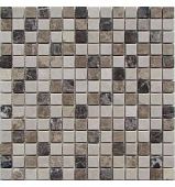 Мозаика FK Marble 30097 Mix Mosaic Mix Emperador 20-6T 30.5x30.5 микс матовая