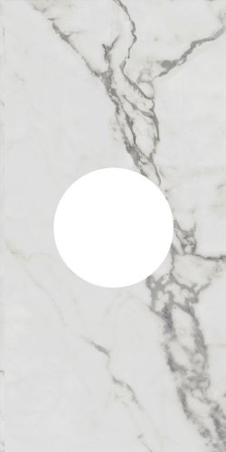 Декоративная плитка Kerama Marazzi ID159 Коррер 30x60 белая глянцевая под мрамор