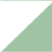 Напольная вставка Topcer TR1/2D13/1C Turquoise Half Dot Triangles 2.5x2.5 зеленая матовая моноколор