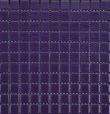 Natural Color palette A-132 Стекло фиолетовый, поверхность глянцевая 30x30