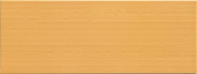 Настенная плитка Dualgres Leyla Ocre 22,5х60 оранжевая глянцевая моноколор