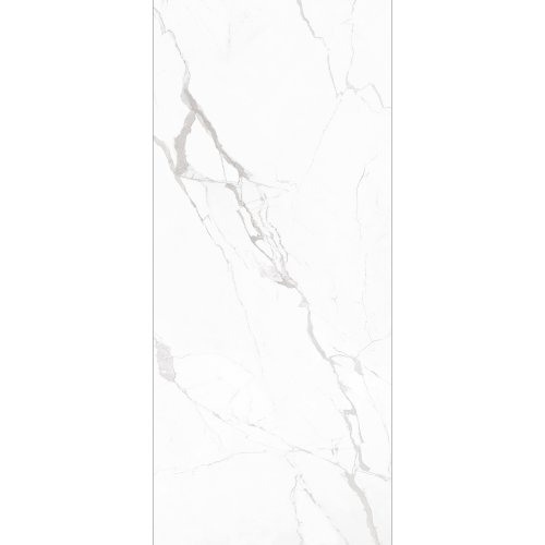 Керамический слэб StaroSlabs С0005764 Manhattan White Elegance Polished 120x280 белый полированный под мрамор
