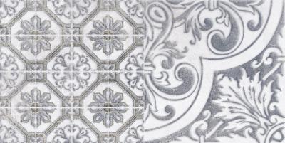 Настенная плитка LASSELSBERGER CERAMICS 1641-0095 Кампанилья 20x40 серый глянцевый декор 3
