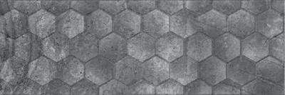 Настенная плитка Global Tile 1064-0003 Gesso гексагон 60x20 серая матовая под бетон в стиле лофт