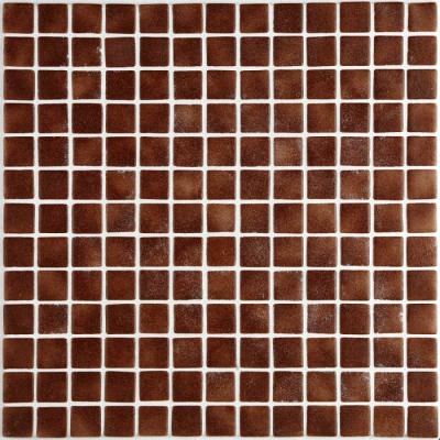 Мозаика Ezarri 2504-А Antislip 31.3х49.5 коричневая глянцевая