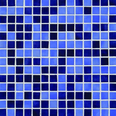 Мозаика Ezarri Mix 2577-С микс 31.3х49.5 синяя глянцевая