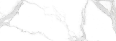 Настенная плитка Kerlife KER_MRB_CW_32 Marblestone Classic White 90x32 белая матовая под мрамор