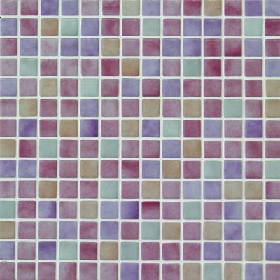Мозаика Ezarri Mix 25009-Д микс 31.3х49.5 фиолетовая глянцевая