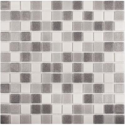 Мозаика Vidrepur С0002926 Mosaic Antid. № 100/514/515 (на сетке) 31.7х31.7 микс глянцевая / противоскользящая, чип 25x25 квадратный