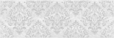 Декоративная плитка Laparet 17-03-06-661 х9999110140 Мармара 60x20 серая глазурованная глянцевая / неполированная под мрамор