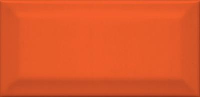Настенная плитка Kerama Marazzi 16075 Клемансо 15x7.4 оранжевая глазурованная глянцевая моноколор
