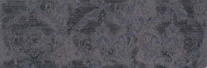 Декор Kerama Marazzi MLD\C91\13051R Гренель 89.5x30 серый матовый с орнаментом