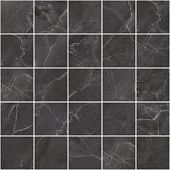 Декоративная плитка Laparet MM34038 х9999219812 Olimpus 25x25 черная глянцевая под мозаику