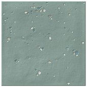 Керамогранит WOW 126393 Stardust Pebbles Teal 15x15 зеленый глазурованный матовый под камень