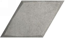 Настенная плитка ZYX 218272 Evoke Diamond Cement Matt 15x25.9 серая матовая под цемент